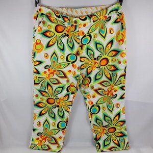 Loud Mouth Golf Retro Floral Printed Panteds Mens size 50W